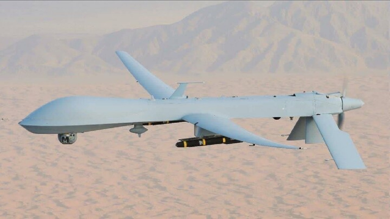 رهگیری و انهدام پهپاد MQ-1 بر فراز تنگه هرمز توسط سامانه پدافندی سپاه