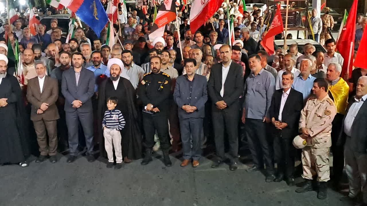 گردهمایی باشکوه مردم خوی در میدان مقاومت؛ تجدید میثاق با آرمان‌های انقلاب