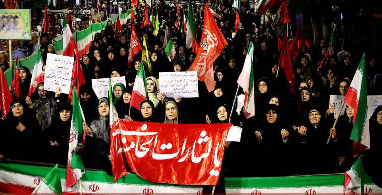 تصویری از اجتماع مردمی سلماس