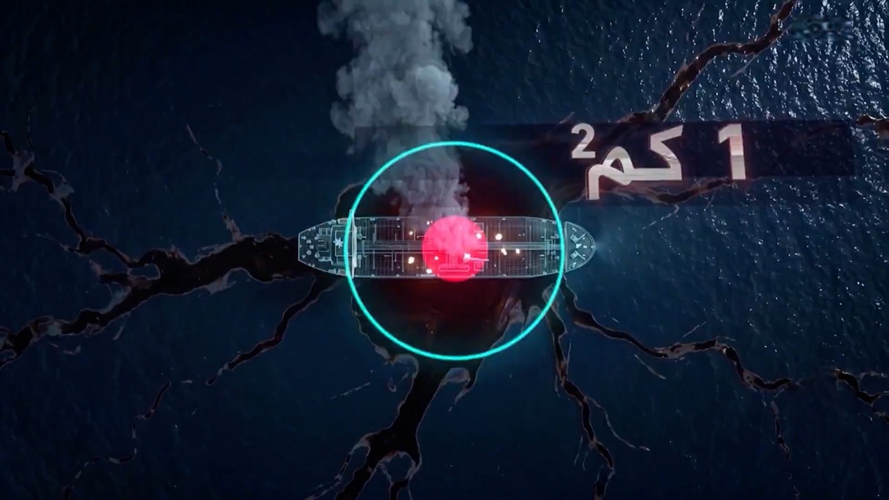 هشدار درباره آلودگی پنهان خلیج فارس پس از حمله سنتکام به نفتکش کایلو