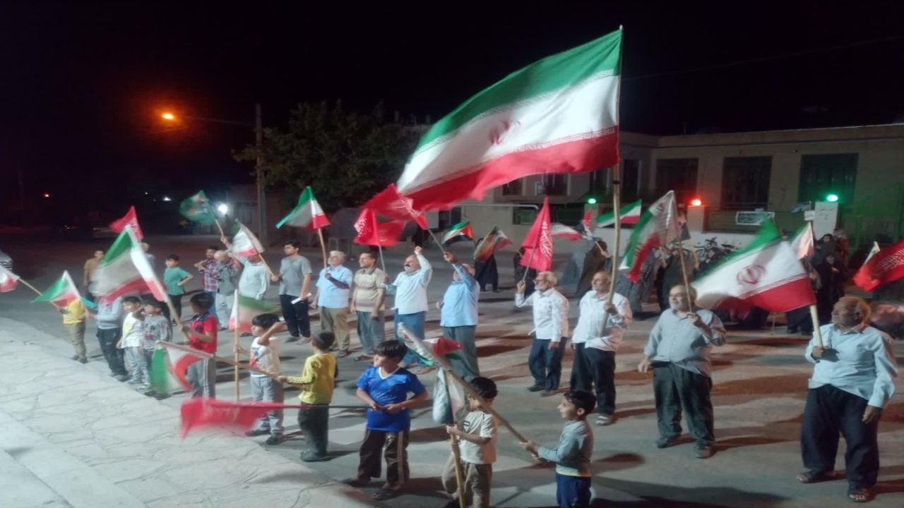 صد و نود و پنجمین «قرار شبانه» اهالی انارستانک فردوس برگزار شد