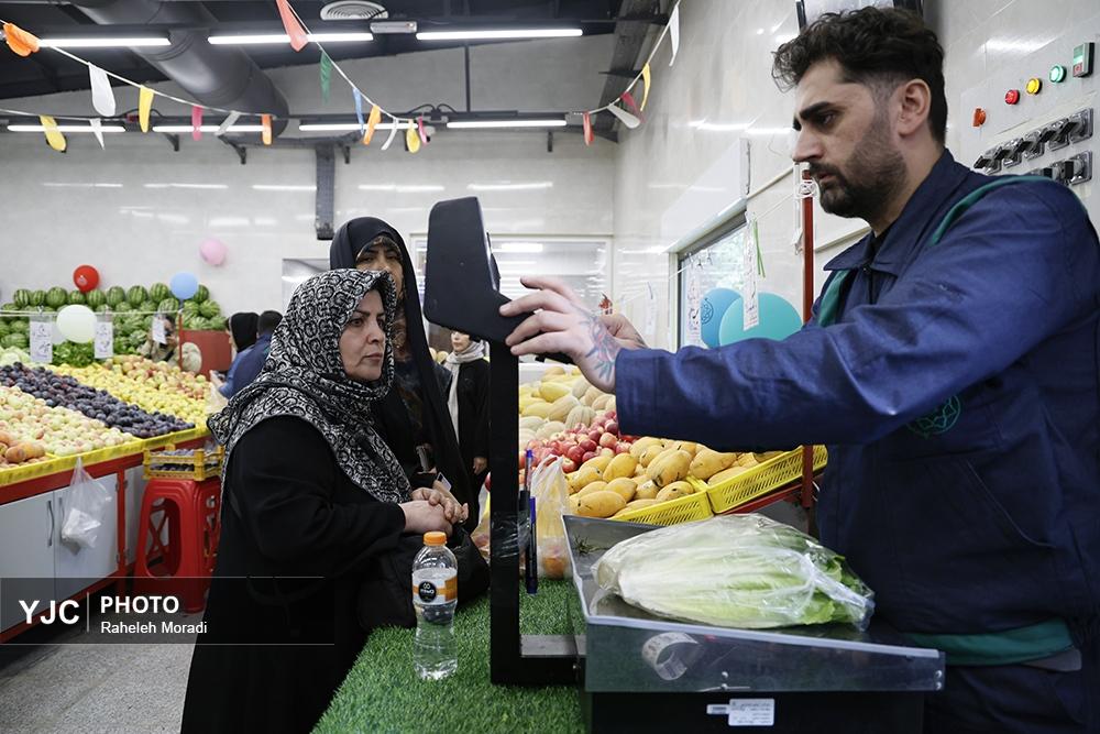 چهار بازار تازه‌نفس میوه و تره‌بار در تهران افتتاح شد