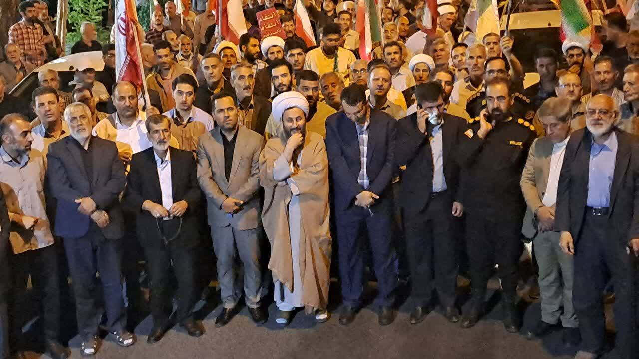 شکوه حضور مردم خوی در میدان مقاومت