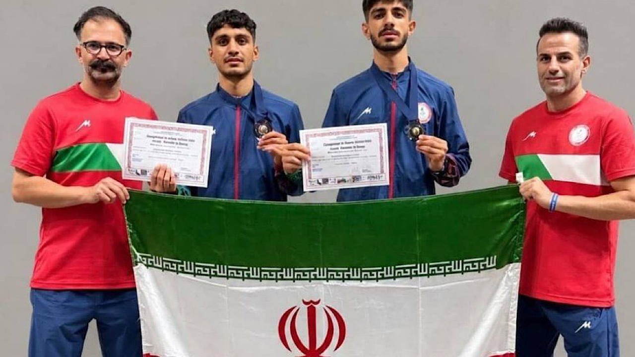 کاروان جوان ساواته ایران با دو برنز جهان از فرانسه بازگشت؛ درخشش داوران ایرانی در بولون