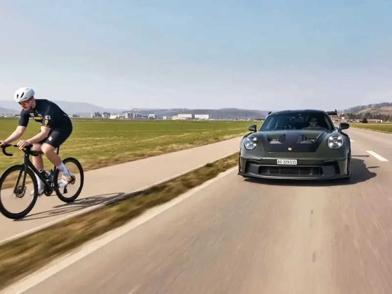 وقتی پورشه 911 GT3 RS الهام‌بخش یک دوچرخه ۷ کیلویی می‌شود