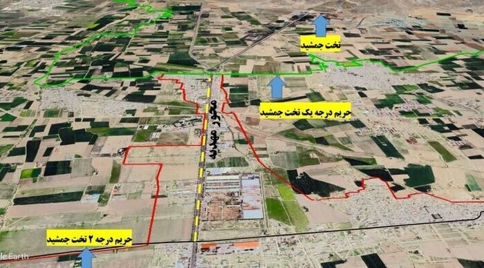 الحاق جنجالی ۱۱۰ هکتار از حریم تخت‌جمشید به مرودشت با وجود مخالفت میراث فرهنگی