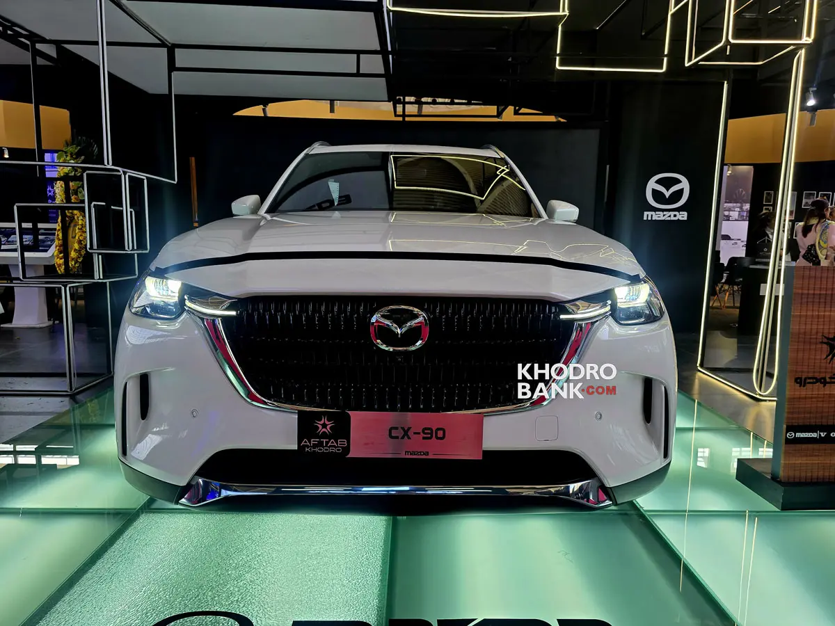 کابین جادار و هشت نفره مزدا CX-90