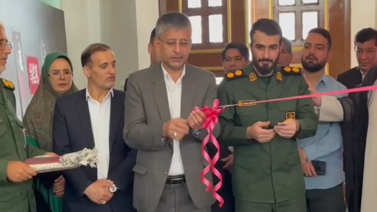 گشایش نمایشگاه اسوه بسیج در آق‌قلا با ۱۵ غرفه در یادمان شهدای گمنام