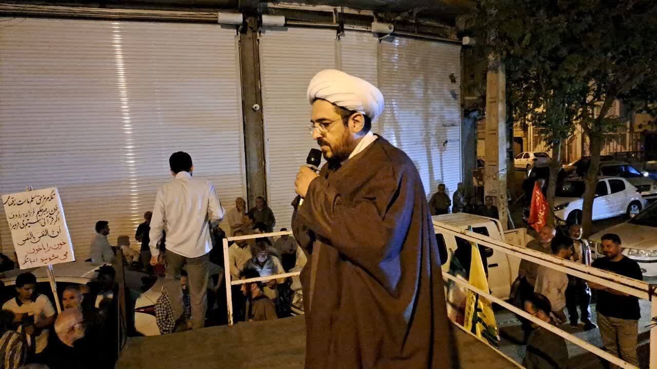 تصاویری از حماسه شبانه مردم خوی