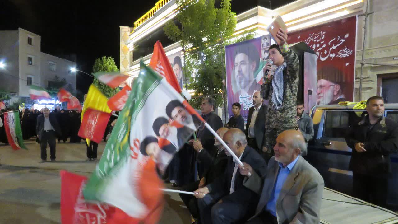 هریس در شب دویستم اقتدار؛ حماسه تجدید بیعت مردم آذربایجان با آرمان‌های انقلاب