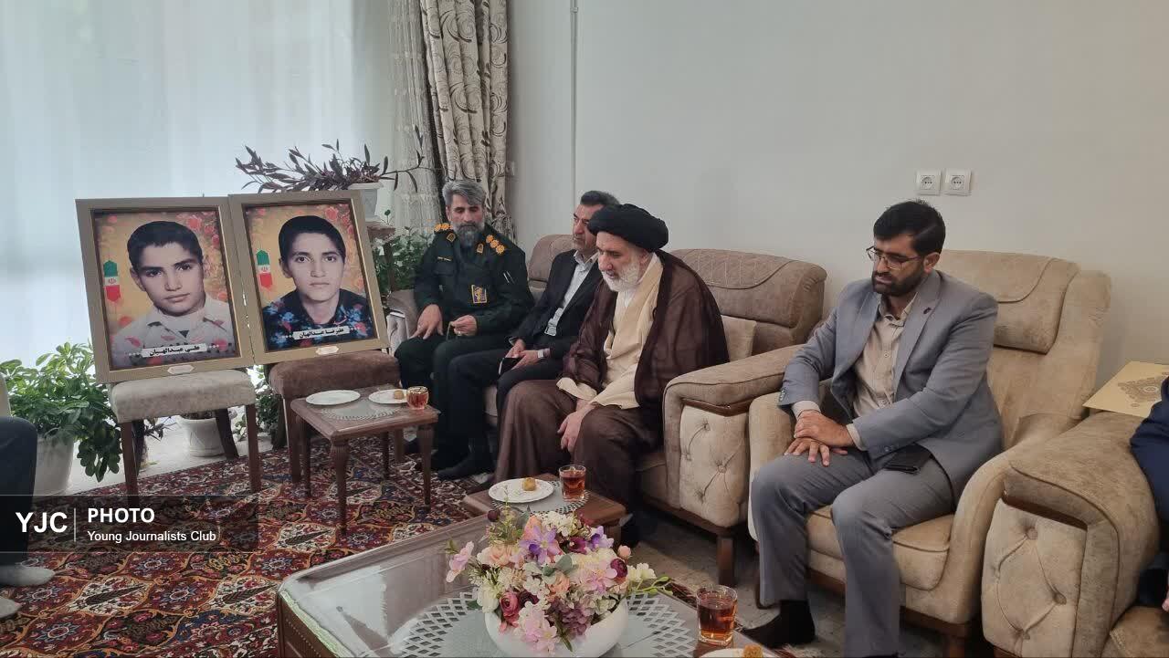 مدیرکل بنیاد شهید در مراسم تجلیل از خانواده عبدالهیان