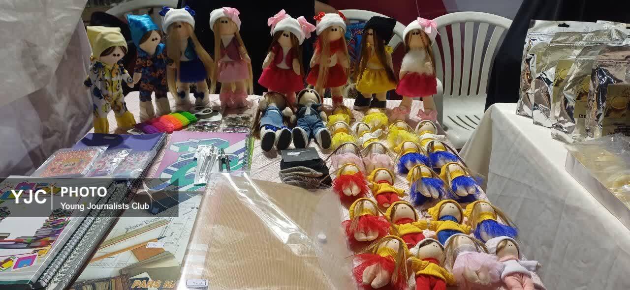 غرفه‌های عرضه محصولات مددجویان بهزیستی قم