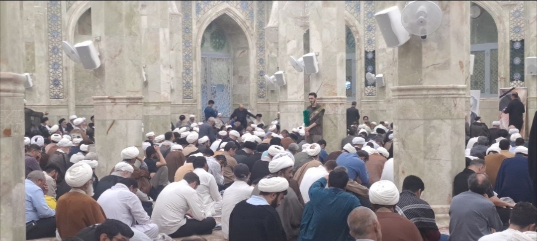 مراسم دومین سالگرد ارتحال آیت‌الله محفوظی در مسجد اعظم قم