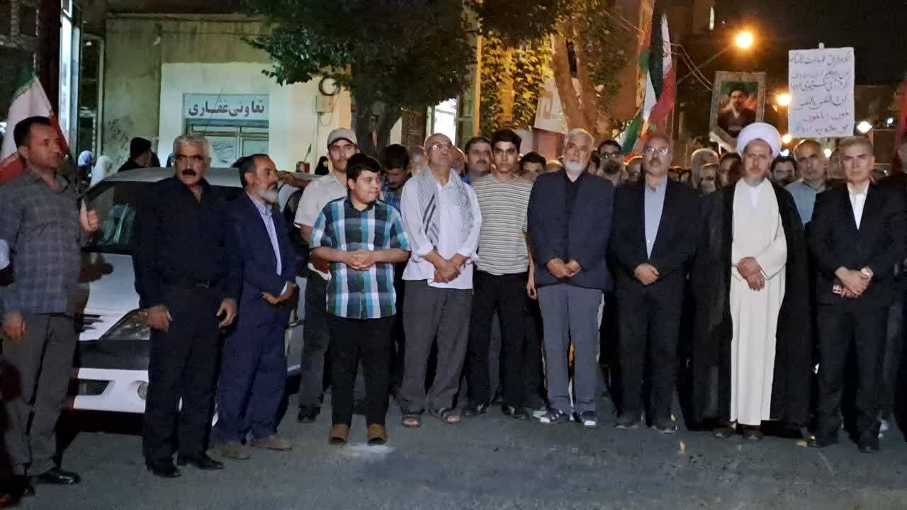 تجمع باشکوه مردم خوی در دویستمین شب قرار شبانه