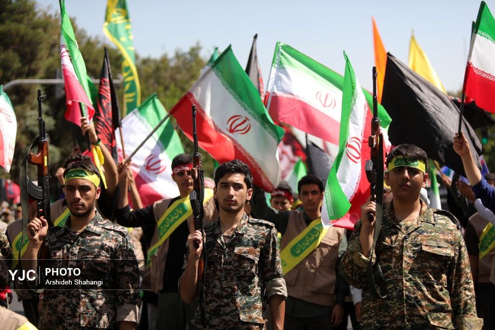 گردهمایی باشکوه «جان‌فدایان ایران» در تهران با حضور پرشور اقشار مختلف مردم