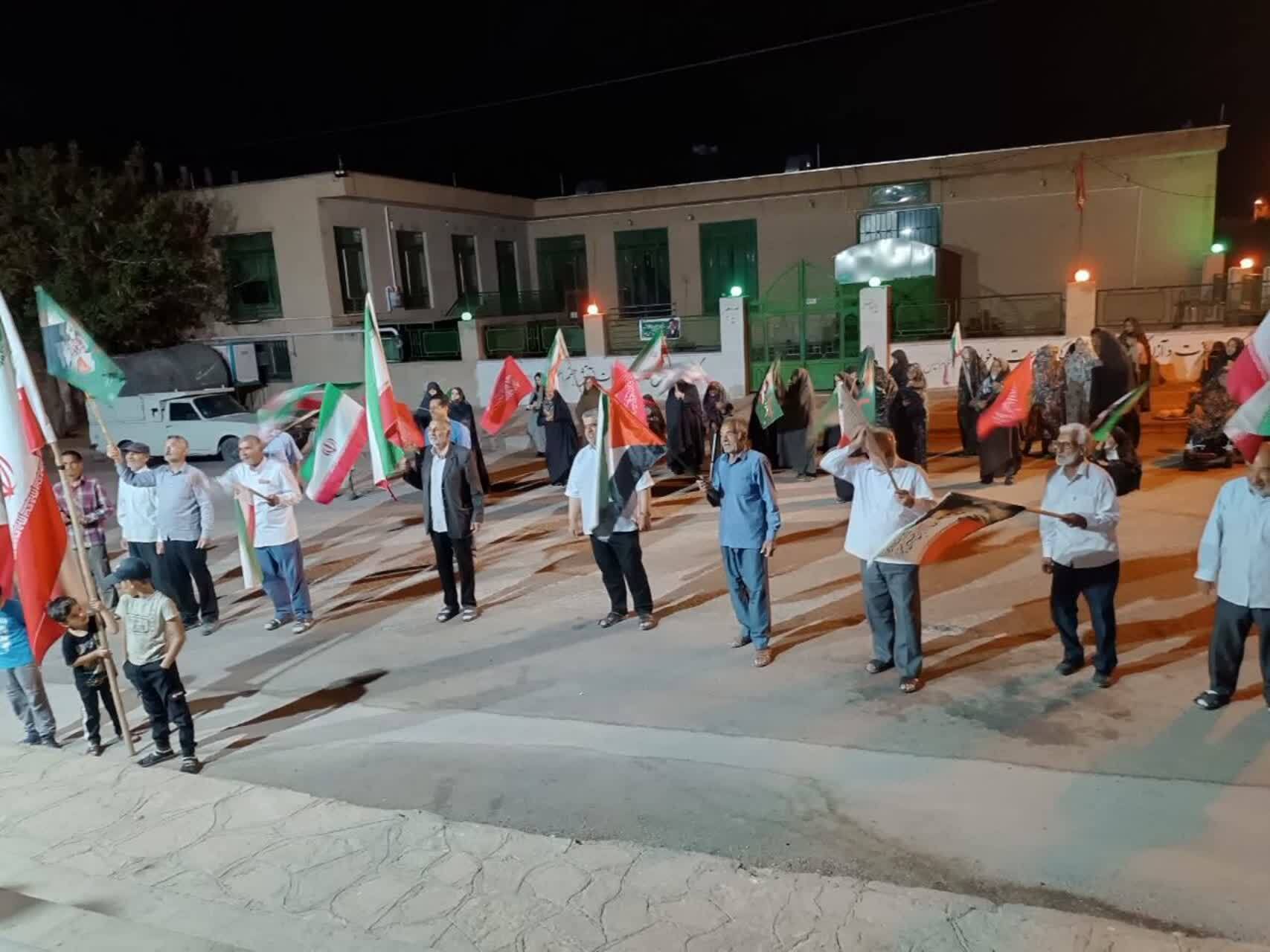 حضور خانواده‌ها در قرار شبانه روستای انارستانک