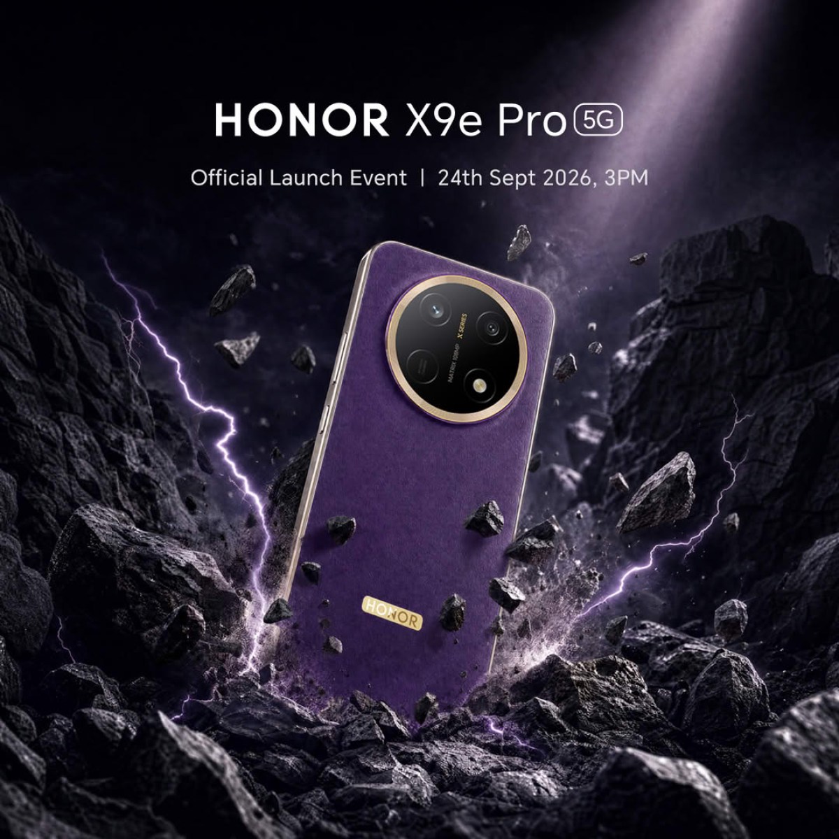رنگ‌بندی و طراحی آنر X9e Pro